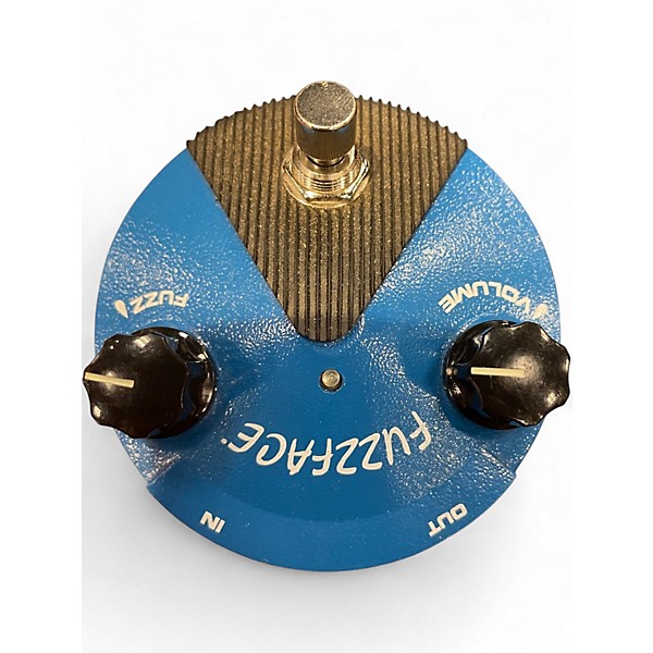 Used Dunlop FFM1 Silicon Fuzz Face Mini Blue Effect Pedal