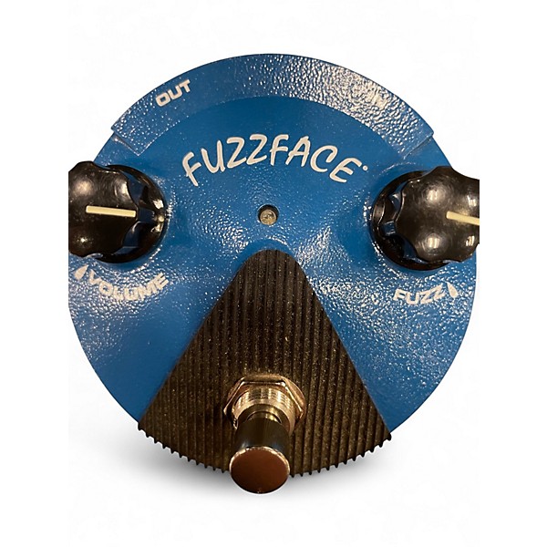 Used Dunlop FFM1 Silicon Fuzz Face Mini Blue Effect Pedal