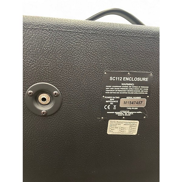 Used Fender Super Champ 1x12 Guitar Cabinet