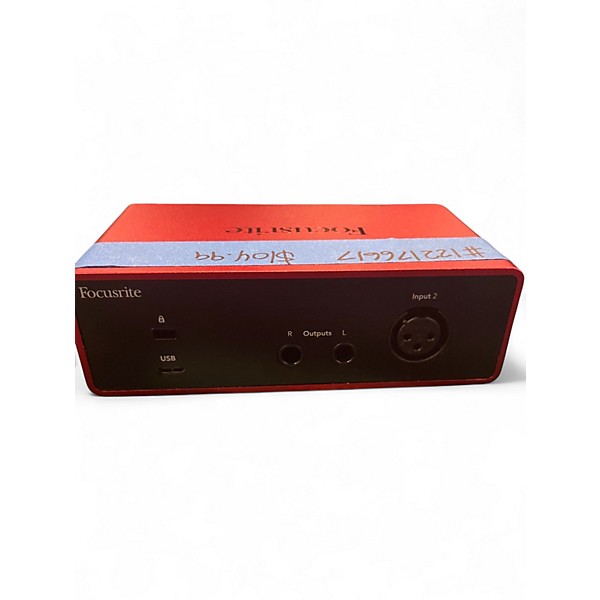 Used Focusrite SCARLETT SOLO GEN4 Audio Interface