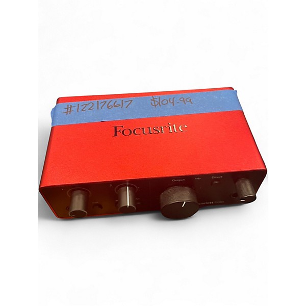 Used Focusrite SCARLETT SOLO GEN4 Audio Interface