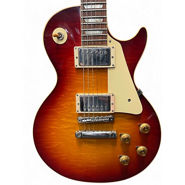 Used Gibson True Historic 1959 Les Paul Standard Cherry Sunburst Solid Body Electric Guitar