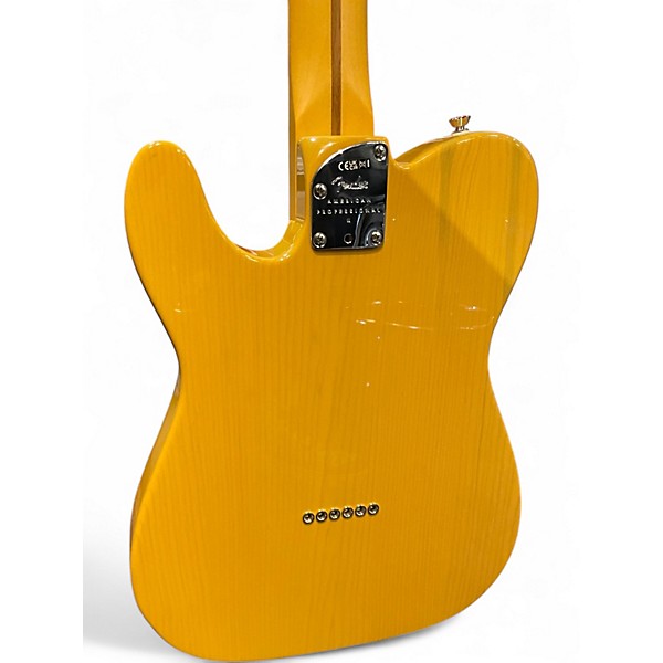 Used 2025 Fender American Professional II Telecaster Butterscotch Blonde Solid Body Electric Guitar
