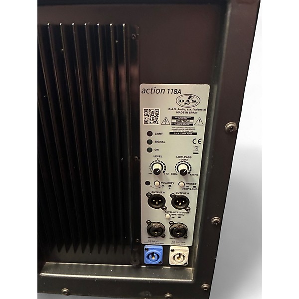 Used DAS AUDIO OF AMERICA ACTION 118A Powered Subwoofer