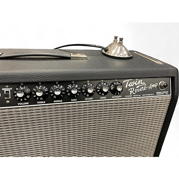 Used Fender 1965 Reissue Twin Reverb 85W 2x12 Tube Guitar Combo Amp