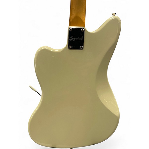 Used Squier J Mascis Jazzmaster Olympic White Solid Body Electric Guitar