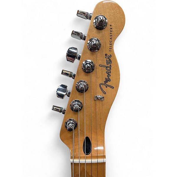 Used Fender Player Telecaster Green Solid Body Electric Guitar