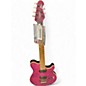 Used Sterling by Music Man AX40 trans pink Solid Body Electric Guitar thumbnail
