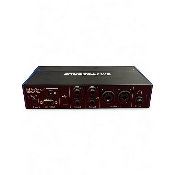 Used PreSonus STUDIO 68C Audio Interface