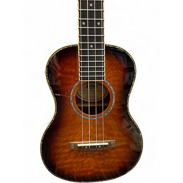 Used Mitchell MUT8080XEQABWSK Natural Ukulele