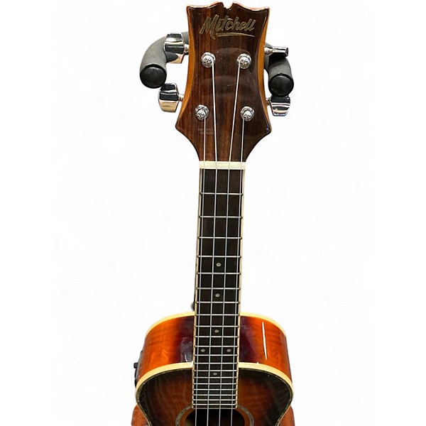 Used Mitchell MUT8080XEQABWSK Natural Ukulele