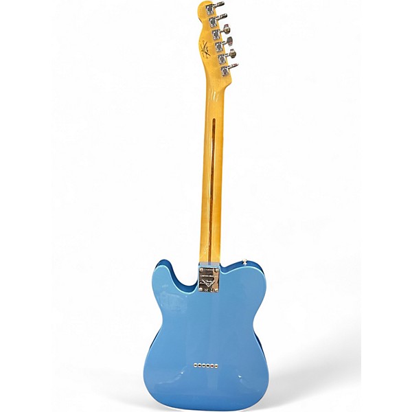 Used Fender W25 Custom Deluxe Telecaster Aged Lake Placid Solid Body Electric Guitar