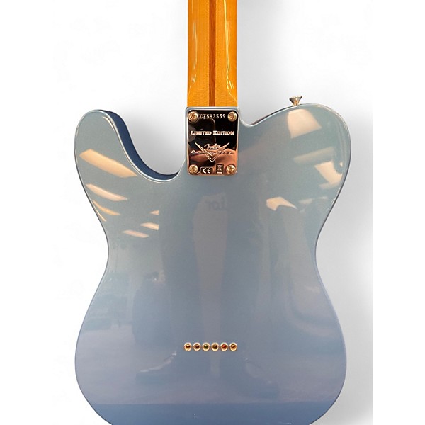 Used Fender W25 Custom Deluxe Telecaster Aged Lake Placid Solid Body Electric Guitar