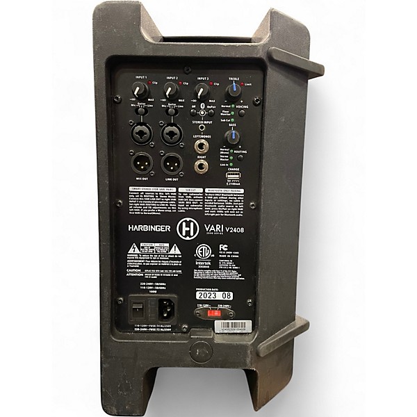 Used Harbinger VARI V2408 Powered Speaker