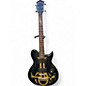 Used Washburn W115ANC Black and Gold Solid Body Electric Guitar thumbnail
