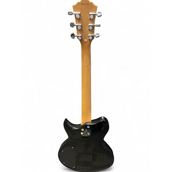 Used Washburn W115ANC Black and Gold Solid Body Electric Guitar
