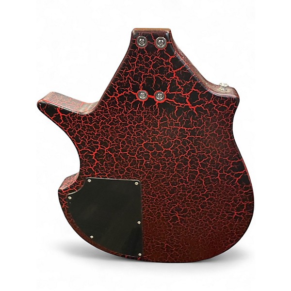 Used Rogue STR-1 Red Crackle Solid Body Electric Guitar