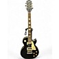 Used Epiphone Les Paul Traditional Pro IV Black Solid Body Electric Guitar thumbnail