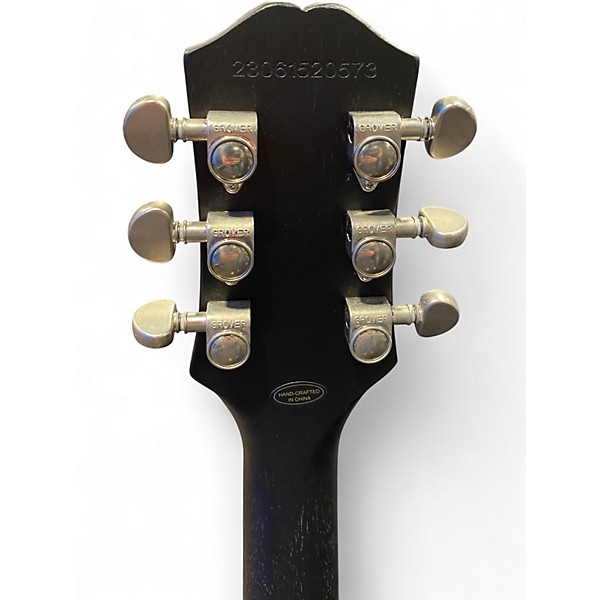 Used Epiphone Les Paul Traditional Pro IV Black Solid Body Electric Guitar