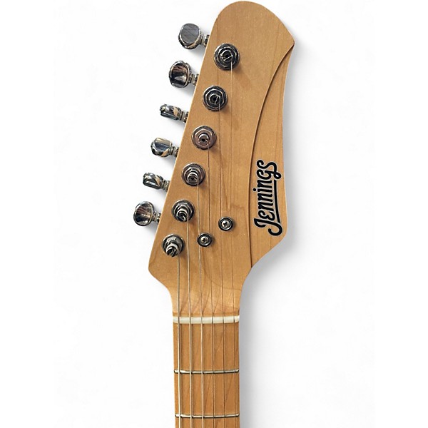 Used JENNINGS Navigator Black Solid Body Electric Guitar
