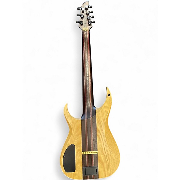 Used Schecter Guitar Research KM-7 MK-III Lagoon Fade Solid Body Electric Guitar