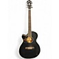 Used Ibanez AEG10NE Black Classical Acoustic Electric Guitar thumbnail