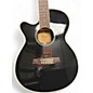 Used Ibanez AEG10NE Black Classical Acoustic Electric Guitar
