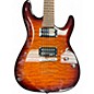 Used Schecter Guitar Research C-6 PLUS Amber Solid Body Electric Guitar