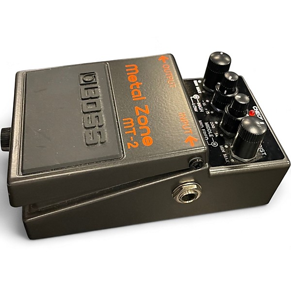 Used BOSS MT2 Metal Zone Distortion Effect Pedal
