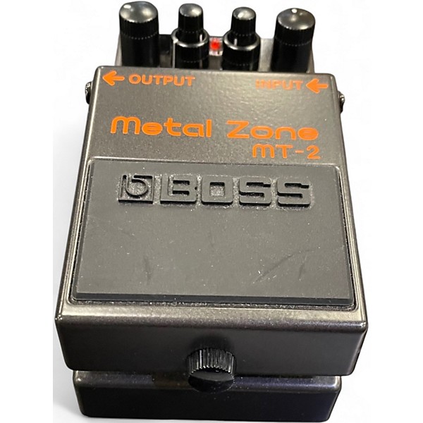 Used BOSS MT2 Metal Zone Distortion Effect Pedal