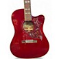 Used Epiphone Hummingbird EC Candy Apple Red Acoustic Electric Guitar