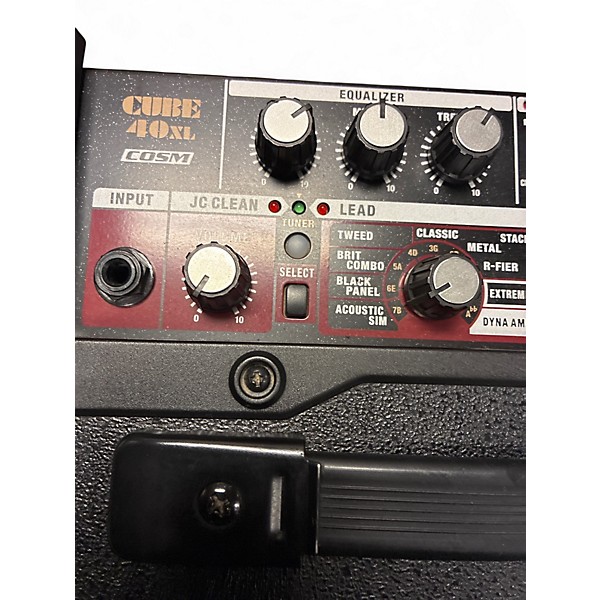 Used Roland Cube 40XL 1x10 40W Guitar Combo Amp