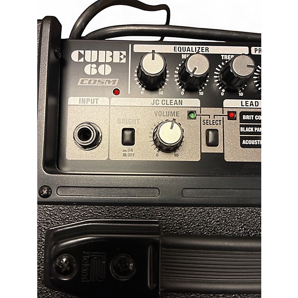 Used Roland Cube 60 60W Amp Guitar Combo Amp