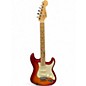 Used Fender American Elite Stratocaster Aged Cherry Burst Solid Body Electric Guitar thumbnail
