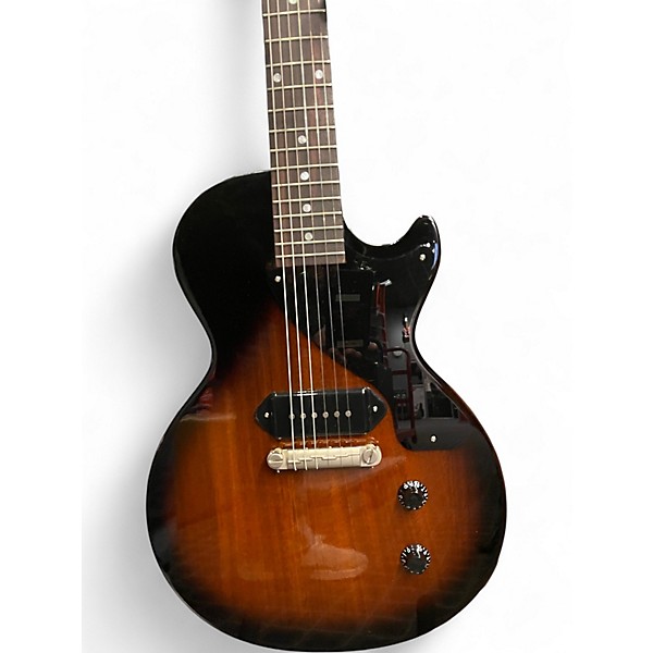 Used 2017 Gibson LP JUNIOR 100TH Sunburst Solid Body Electric Guitar