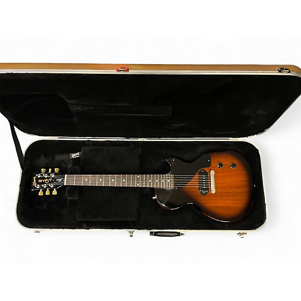 Used 2017 Gibson LP JUNIOR 100TH Sunburst Solid Body Electric Guitar