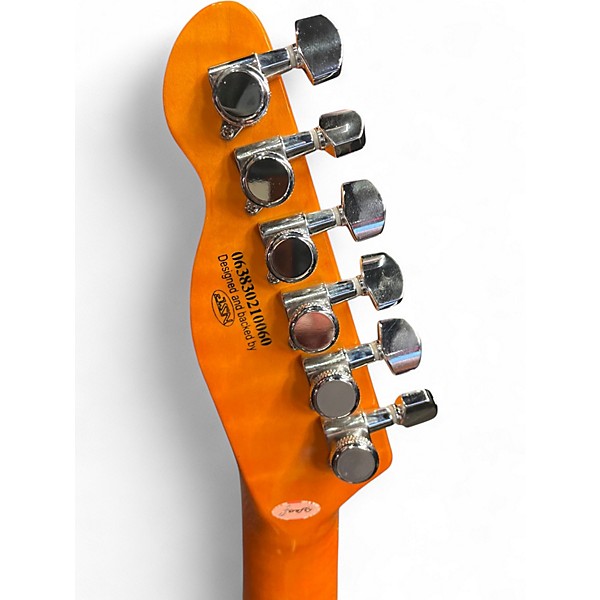 Used Firefly MADCAT FFTL Trans Amber Solid Body Electric Guitar