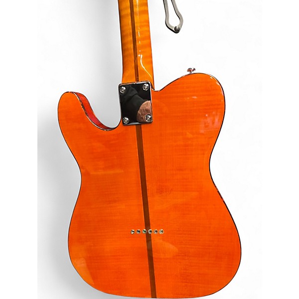 Used Firefly MADCAT FFTL Trans Amber Solid Body Electric Guitar