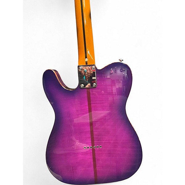 Used Firefly PURE Trans Purple Solid Body Electric Guitar