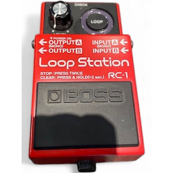 Used BOSS RC1 Loop Station Pedal