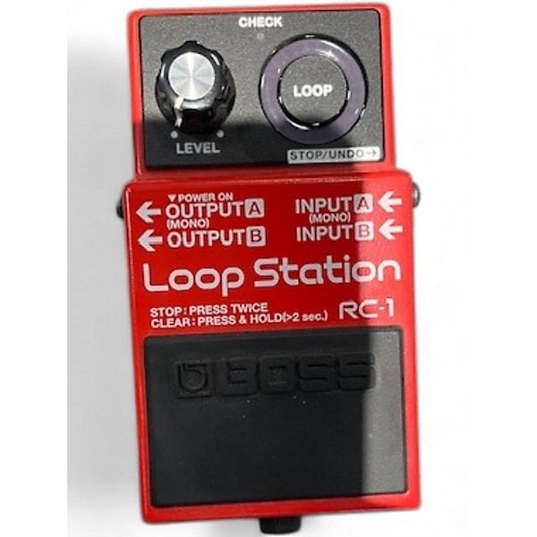 Used BOSS RC1 Loop Station Pedal