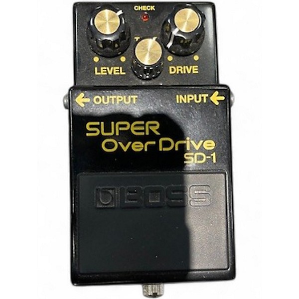 Used BOSS SD1 Super Overdrive Effect Pedal