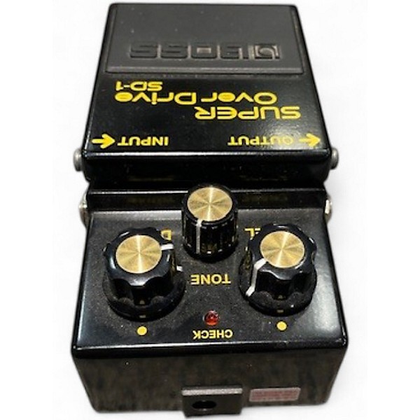 Used BOSS SD1 Super Overdrive Effect Pedal