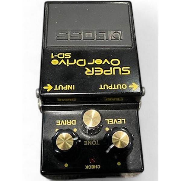 Used BOSS SD1 Super Overdrive Effect Pedal