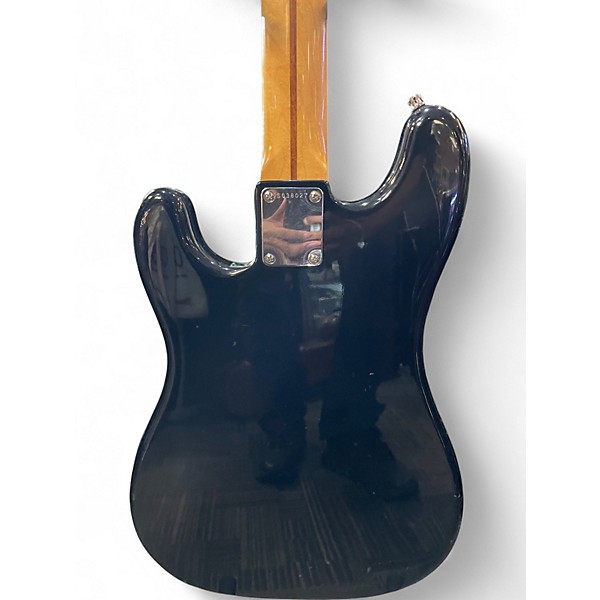 Vintage 1983 Squier bullet bass Black Electric Bass Guitar