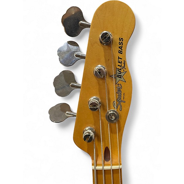 Vintage 1983 Squier bullet bass Black Electric Bass Guitar