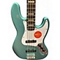 Used Squier AFFINITY SERIES ACTIVE JAZZ BASS Mystic Seafoam Electric Bass Guitar