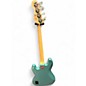 Used Squier AFFINITY SERIES ACTIVE JAZZ BASS Mystic Seafoam Electric Bass Guitar