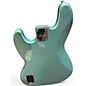 Used Squier AFFINITY SERIES ACTIVE JAZZ BASS Mystic Seafoam Electric Bass Guitar