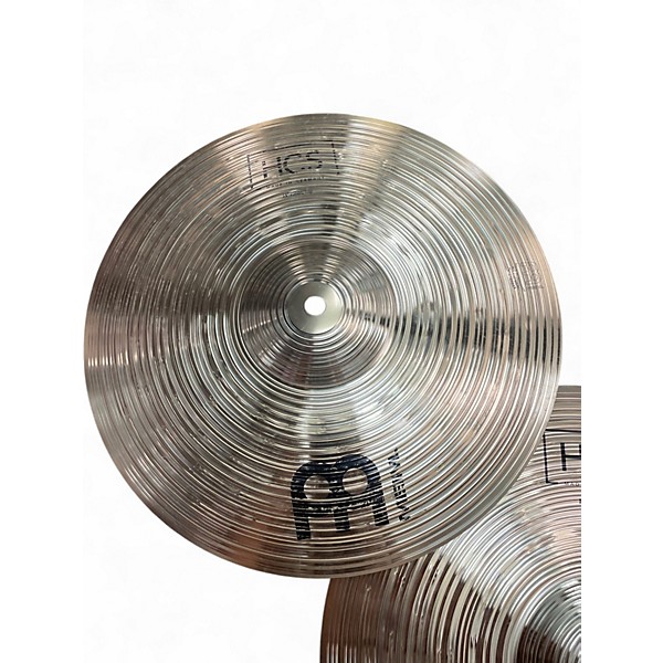 Used MEINL 13in HCS Hi Hat Pair Cymbal